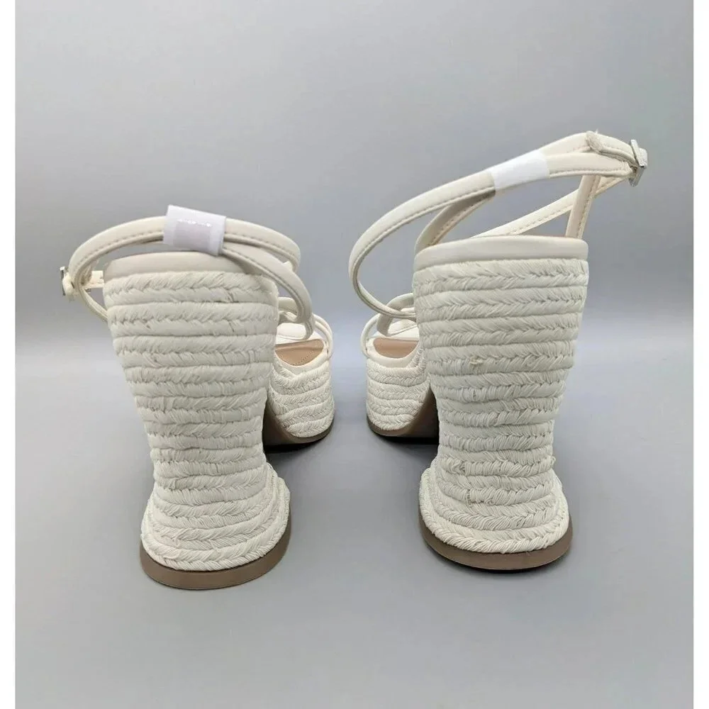 Marc Fisher LTD Women's Fetch Espadrille Platform Sandal Size 11M (MSRP $120)
